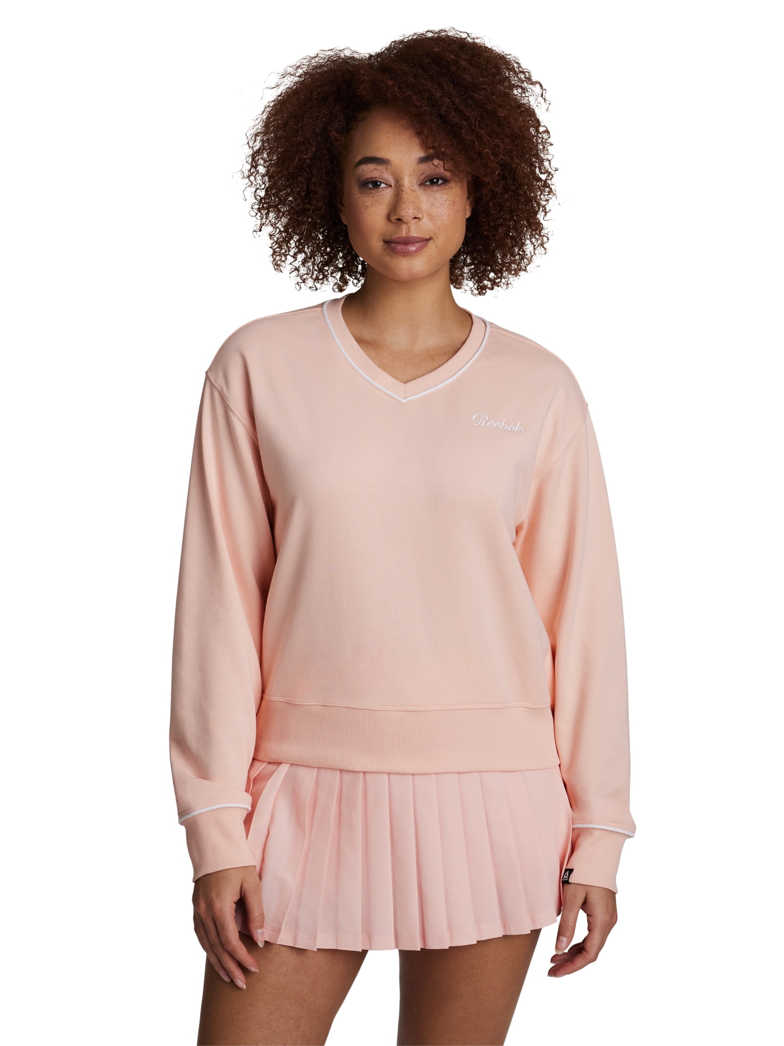 Reebok Courtside Oversize Meet & Greet Crew, Sizes XS-4X