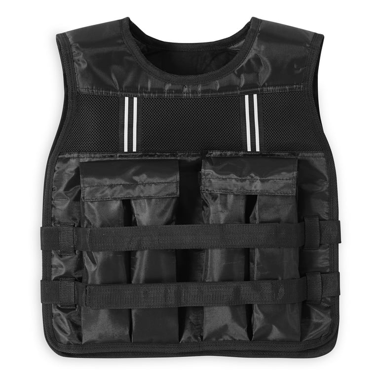 Reebok Delta Weighted Vest 40lb, Adjustable, Unisex - Walmart.com