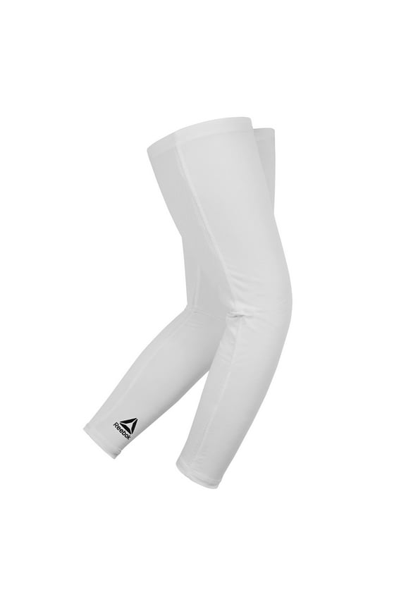 ActivChill Compression Leg Sleeves, S/M - L/XL, White, Cooling, Anti-Slip Silicone, Unisex, 2 Pack