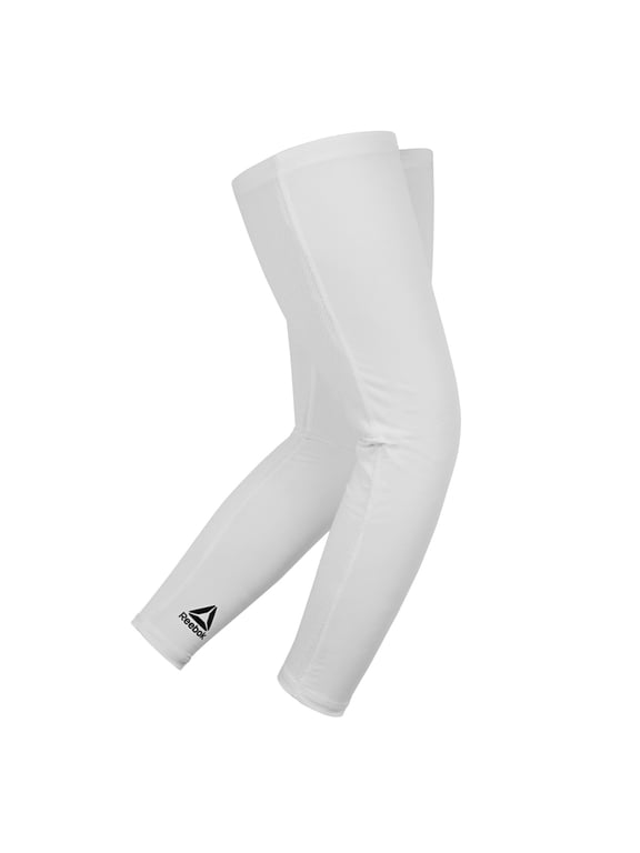 ActivChill Compression Leg Sleeves, s/m, White, Cooling, Anti-Slip Silicone, Unisex, 2 Pack