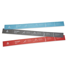 Reebok Delta Flat Band 3 Pack, Light, Medium and Heavy