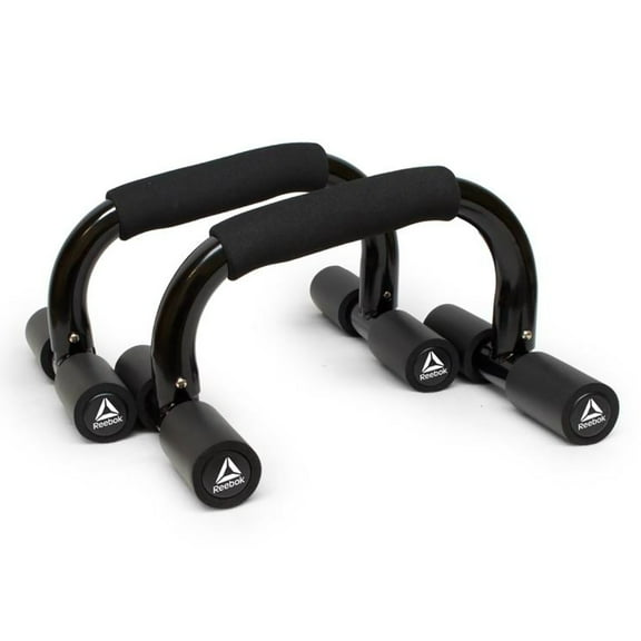 Reebok Delta Performance Push-Up Bars, 1 Set, Black