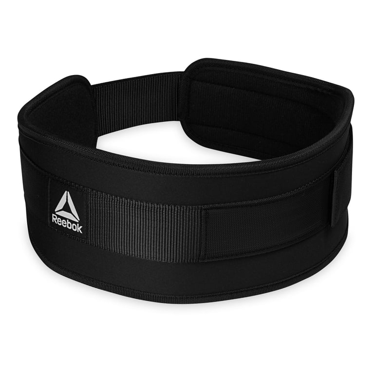 Reebok Delta Weightlifting Belt S/M - L/XL Black Foam Support with