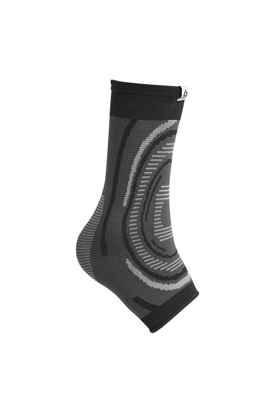 Speedwick Knit Ankle Support, Small/Medium, Black, 4 Way Stretch , Moisture Wicking Fabric, Unisex Sizing