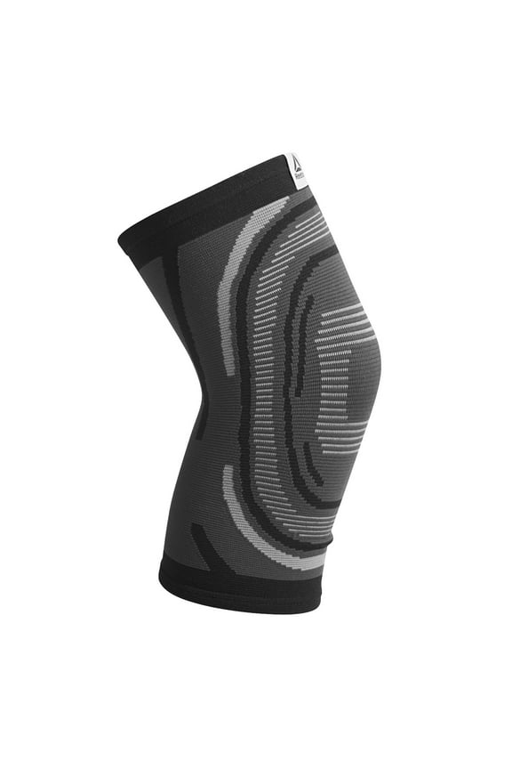 Speedwick Knit Knee Support Small/Medium - Large/Extra Large, Black, 4 Way Stretch, Moisture Wicking Fabric, Unisex Sizing