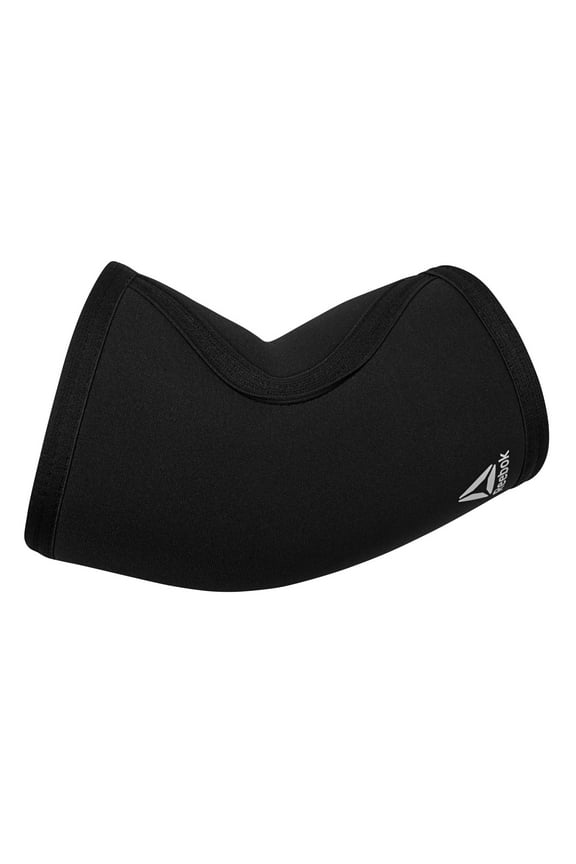 Support + Elbow Sleeve, Small/Medium - Large/Extra Large, Black, Premium Support Comfort Fit Fabric, Unisex Sizing