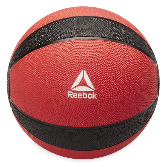 Reebok Delta Textured Medicine Exercise Ball 10Lb - 15Lb , Rubber