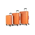 Reebok Double Dribble Collection 3 piece hardside set luggage nested