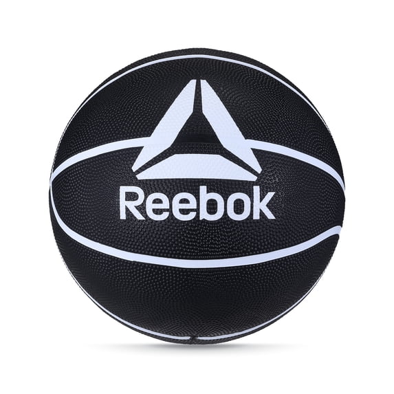 Reebok Durable Rubber Indoor/Outdoor Basketball with Inflatable Pump for Indoor & Outdoor Play, Size 5 (27.5 in)