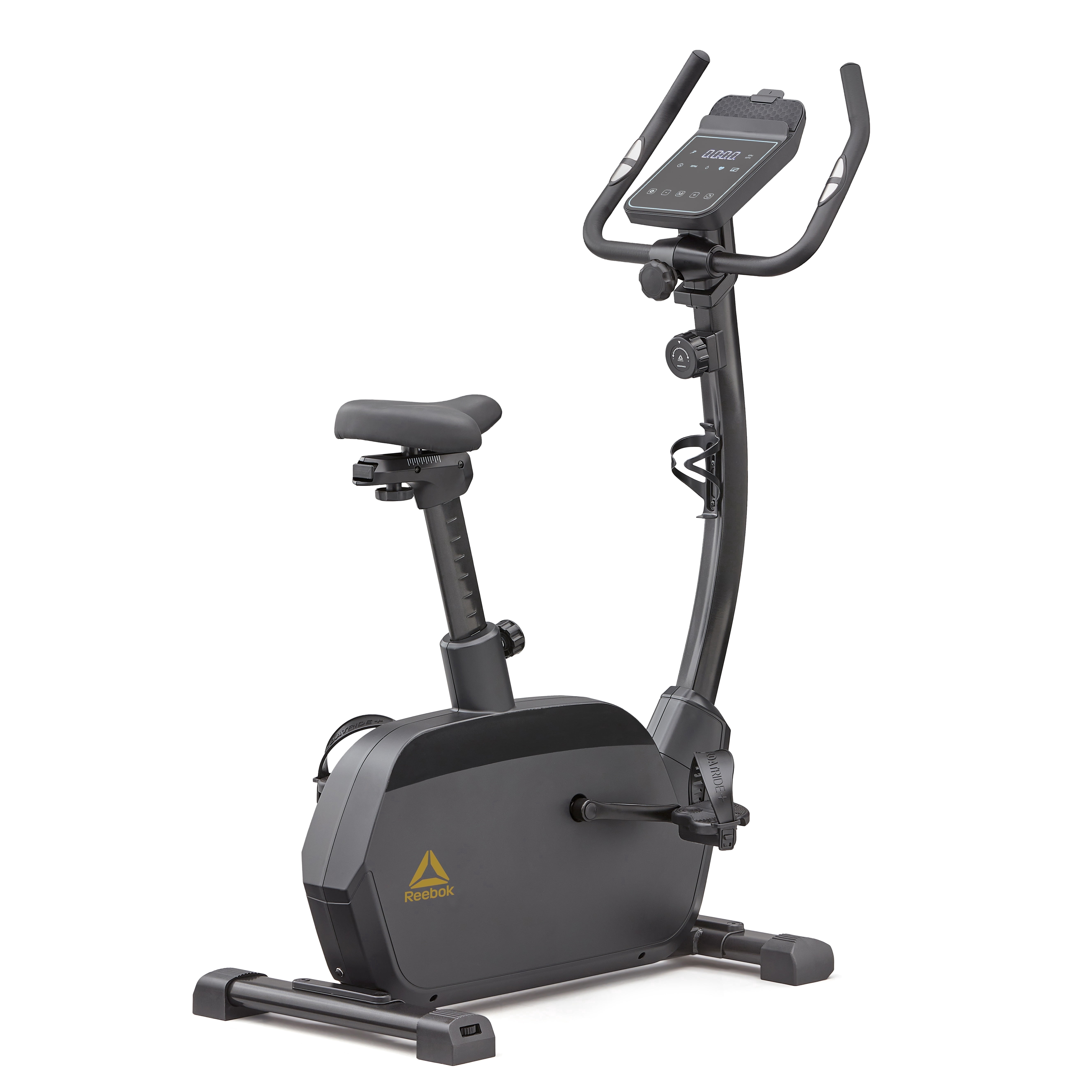 Reebok Fitness Delta FR20 Exercise Bike, Black, Indoor Upright Stationary Cycling, Cardio Exercise, 8 resistance levels