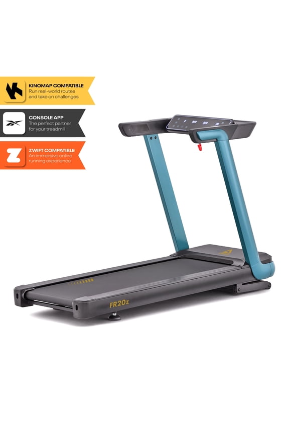 FR20z Floatride Treadmill - Green with Incline, Bluetooth, Walking or Running, 2.25 HP, 11.2 MPH