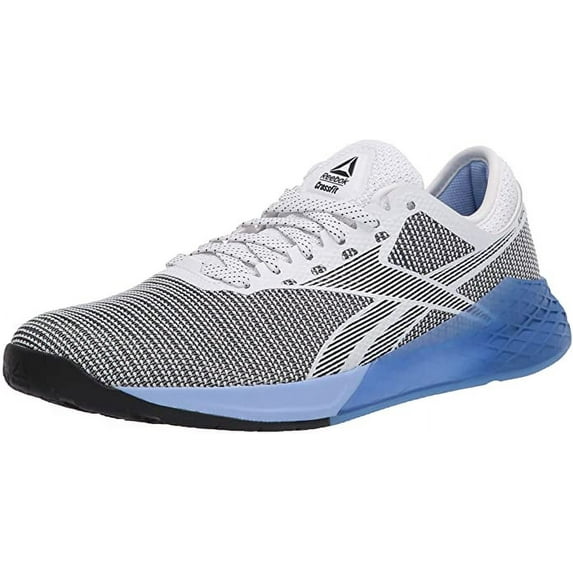 Reebok FU7573: Women's Nano 9 White/Black/Blue Blast Cross Trainer (11 B(M) US Women)