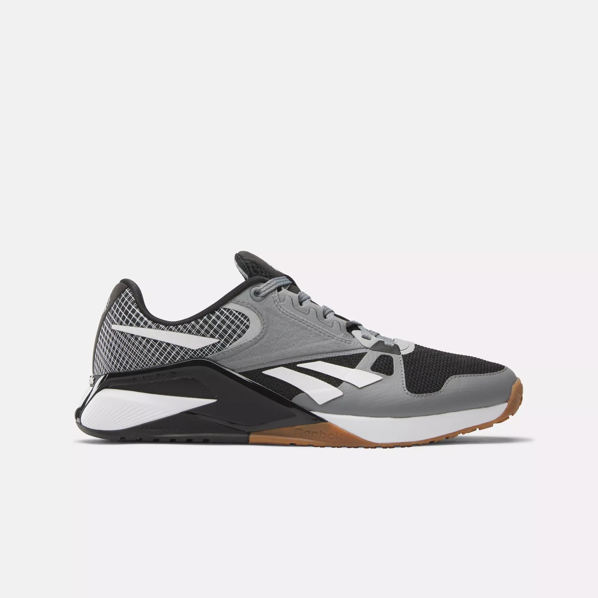 Reebok Flexweave Upper Unisex Training Shoes, Black/Pure Grey