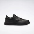 thumbnail image 1 of Reebok Club C Boys Shoes Size 6, Color: Black, 1 of 10