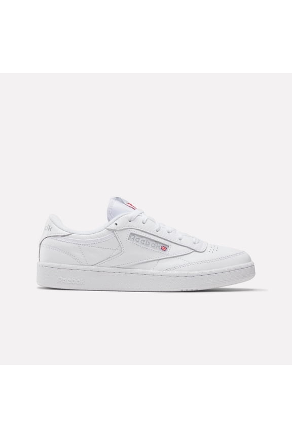 Footwear  Men's Club C 85 Reebok Classics Ftw Men Int-Wht/Sheer Gry , 8.5 M US