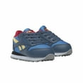 thumbnail image 1 of Reebok Footwear  Unisex' Classic Leather Infant Reebok Classics Ftw Kids Upbblu/Redtas/Hazyel , 7K M US, 1 of 4