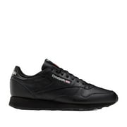 REEBOK FOOTWEAR MEN Reebok Footwear Unisex' Classic Leather Reebok Classics Ftw Men Black , 11.5 M US