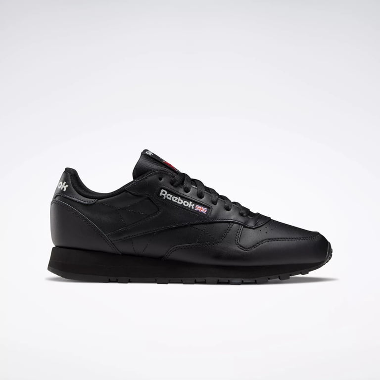 Reebok Classic Leather Low Top Black Shoe In Men\'s Size 9 Men main image 3