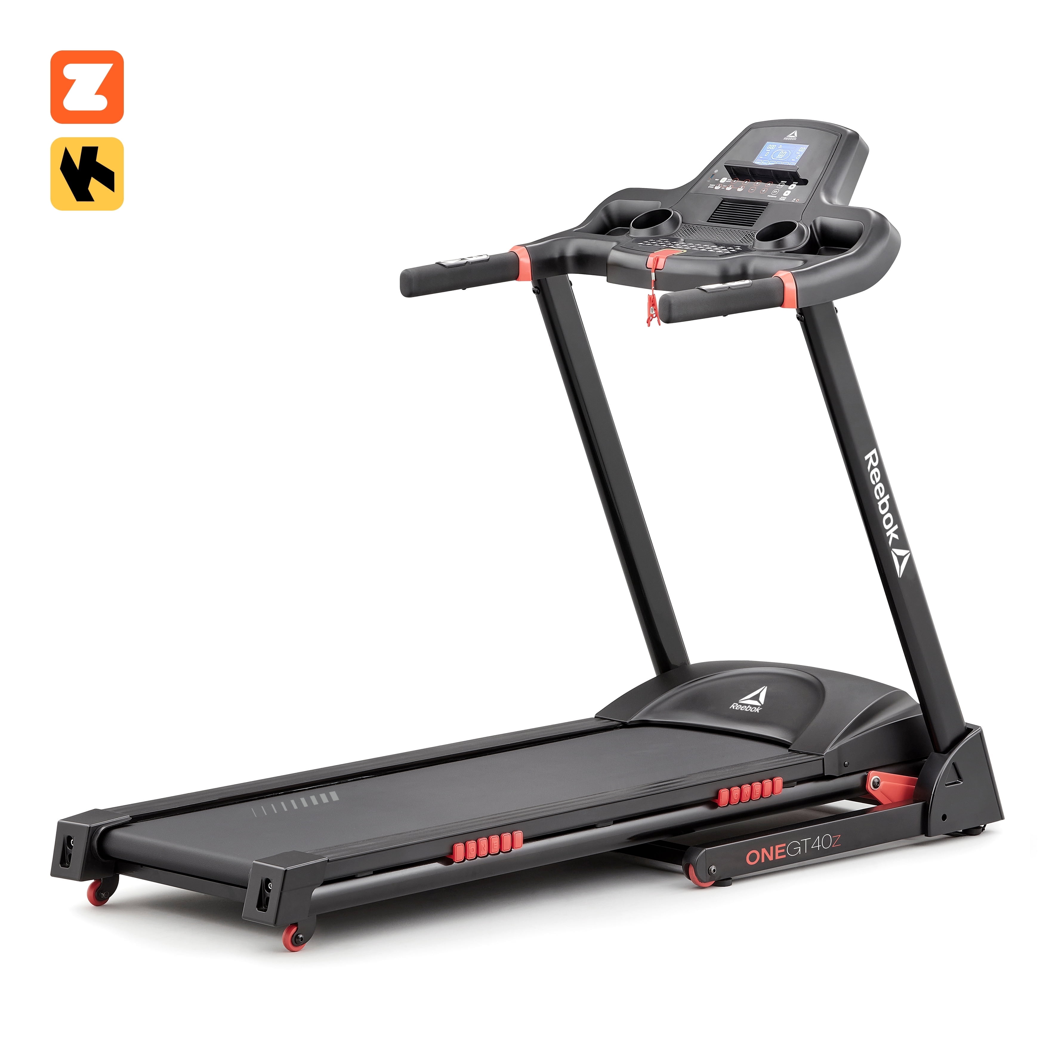 Reebok GT40z Treadmill with Incline, Foldable, Bluetooth, Walking or Running, 2.0 HP, 11.2 MPH