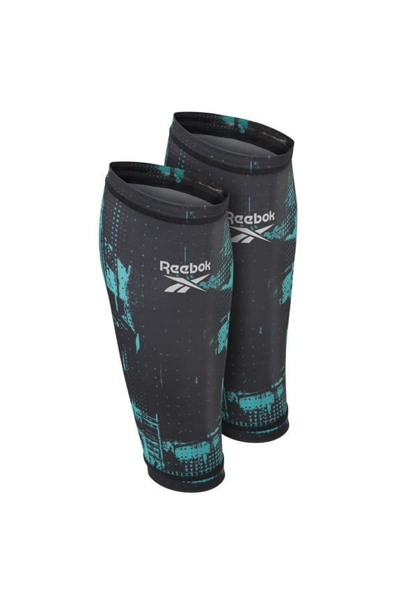 Geocast Compression Calf Sleeves, Medium, Pair, Black, Unisex