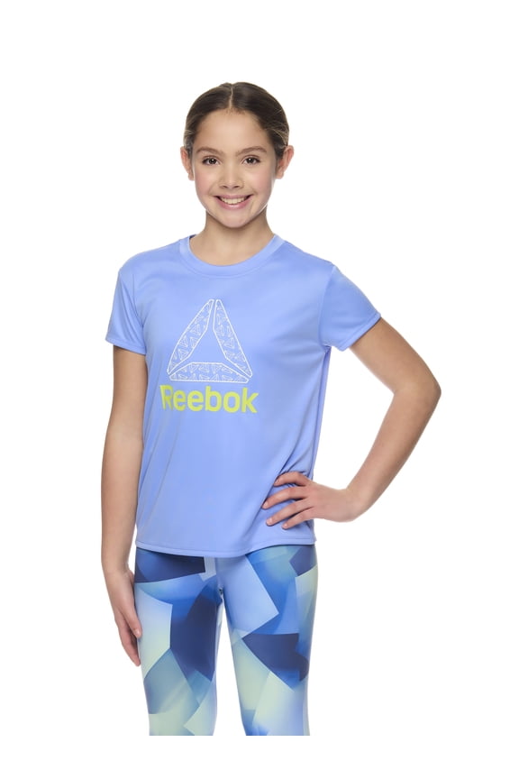 Girl’s Active Graphic Short Sleeve Tee, Sizes 4-18