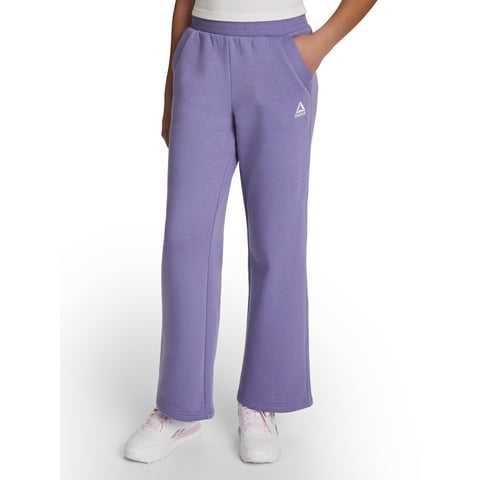 Reebok Girl's Game Day Fleece High Waisted Puddle Pant, Sizes 4-18