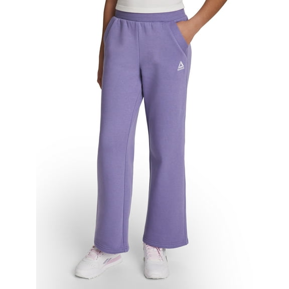 Reebok Girl's Game Day Fleece High Waisted Puddle Pant, Sizes 4-18