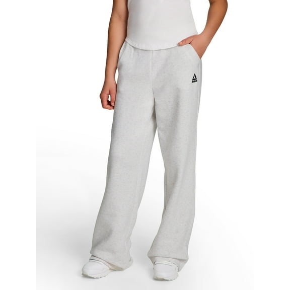 Reebok Girl's Game Day Fleece High Waisted Puddle Pant, Sizes 4-18