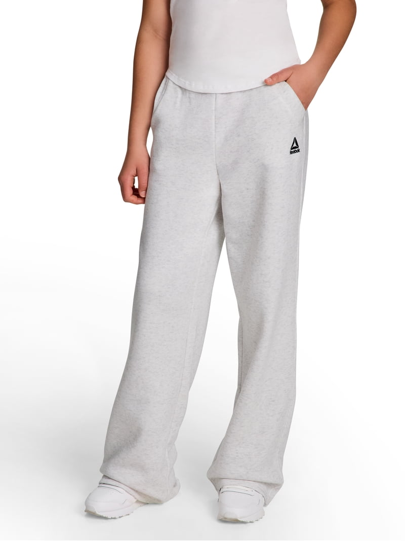Reebok Girl's Game Day Fleece High Waisted Puddle Pant, Sizes 4-18
