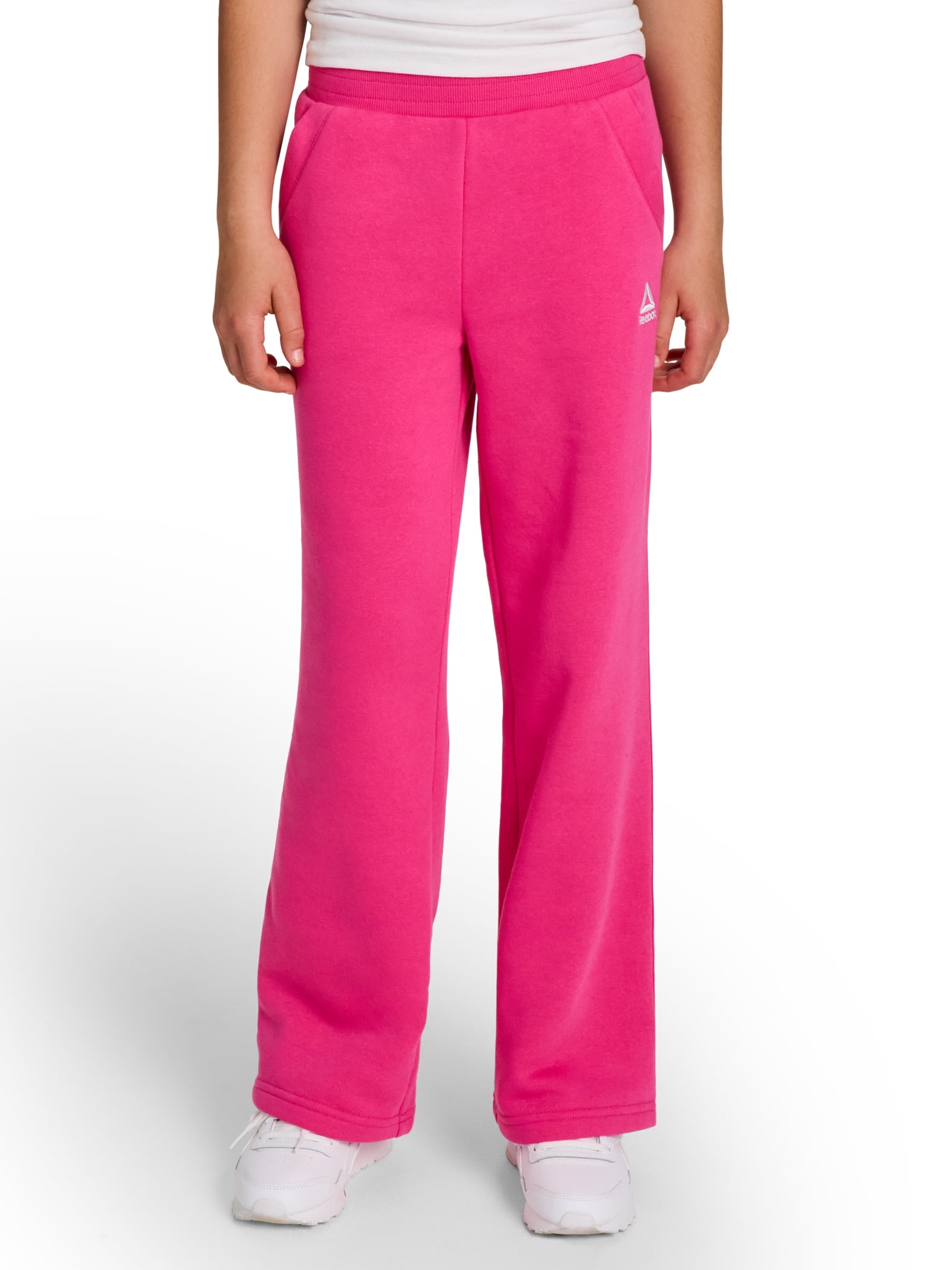 Reebok Girl's Game Day Fleece High Waisted Puddle Pant, Sizes 4-18