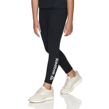 Reebok Girl's Active Prestige 7/8 Legging With 18" Inseam, Sizes 4-18