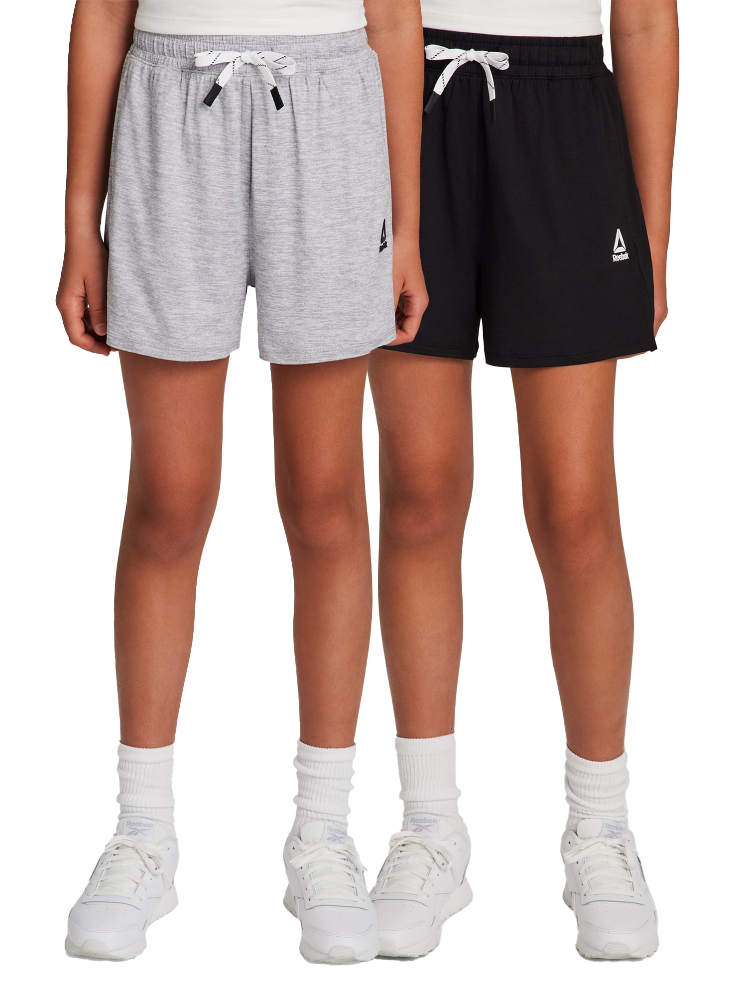 Reebok Girl’s Athletic Balance Gym Short, 2-Pack, Sizes 4-18