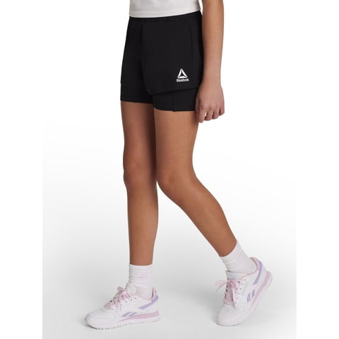Girl’s Athletic Compression Woven Run Short, Sizes 4-18