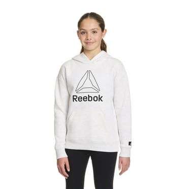Reebok Girl’s Athletic Logo Performance Hoodie - Sizes 4-18