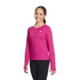 thumbnail image 1 of Reebok Girl’s Athletic Long Sleeve Performance Top, Sizes 4 – 18, 1 of 4