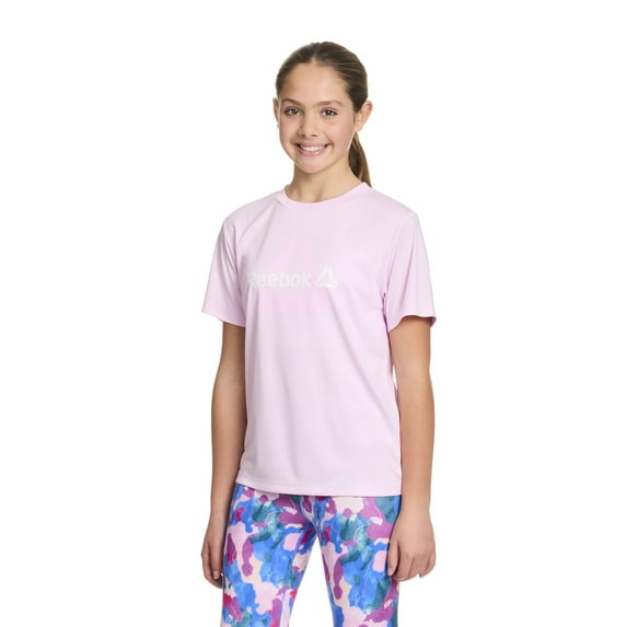 Reebok Girl's Athletic Performance Graphic T-Shirt, Sizes 4-18