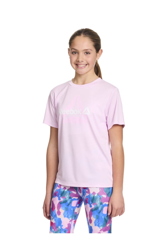 Girl's Athletic Performance Graphic T-Shirt, Sizes 4-18