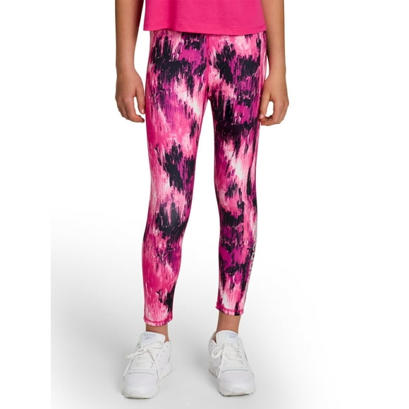 Reebok Girl’s Athletic Printed 7/8 Legging, Sizes 4-18