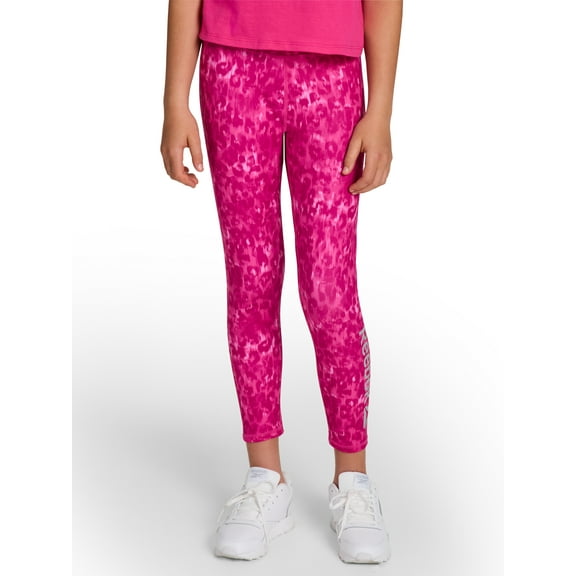 Reebok Girl’s Athletic Printed 7/8 Legging, Sizes 4-18