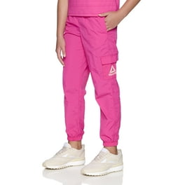 ★Reebok★ R Chain Side Slit Track Pants W Light Pink Reebok Girl's Swift Track Pant with Pockets, Sizes 4-18
