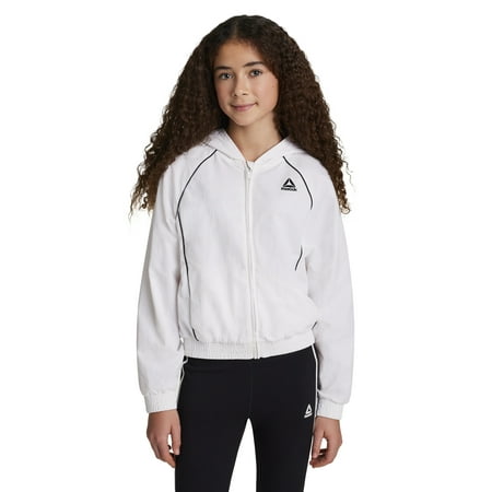 Reebok Girl’s Breeze Full-Zip Jacket, Sizes 4-18