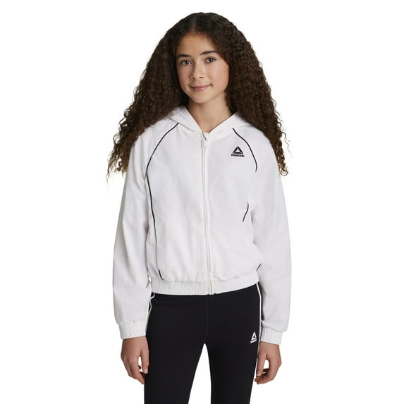 Reebok Girl’s Breeze Full-Zip Jacket, Sizes 4-18