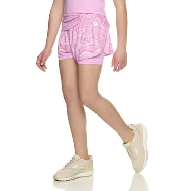 Reebok Girl's Butterfly Short with Compression, Sizes 4-18
