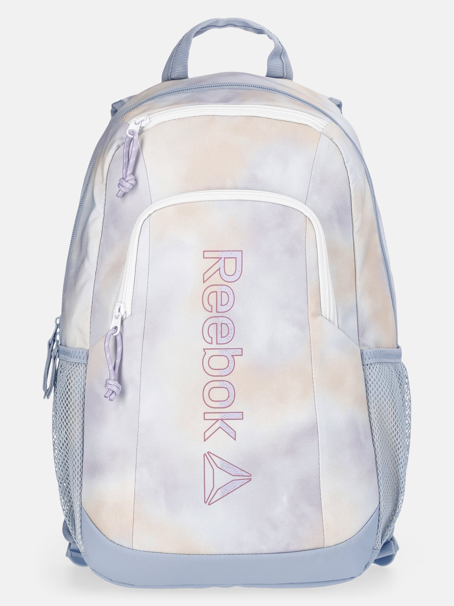 Reebok Kids' 18" Celeste Laptop Backpack, Lilac/Peach