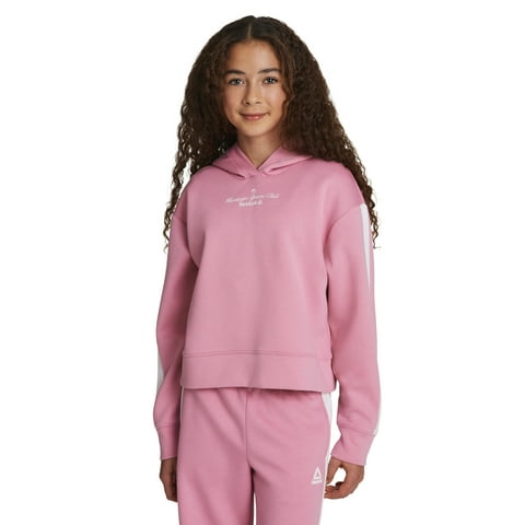 Girl's Effortless Pullover Hoodie, Sizes 4-18