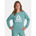 thumbnail image 1 of Reebok Girl's Game Day Fleece Crewneck, Sizes 4-18, 1 of 5