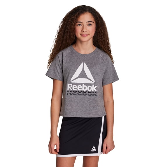 Reebok Girl's Graphic T-Shirt & Skort, 2-Piece Set, Sizes 4-18