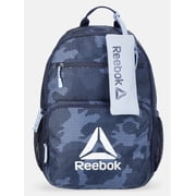 Reebok Kids' Journee 17" Laptop Backpack with Pencil Case, East Coast Geo Camo