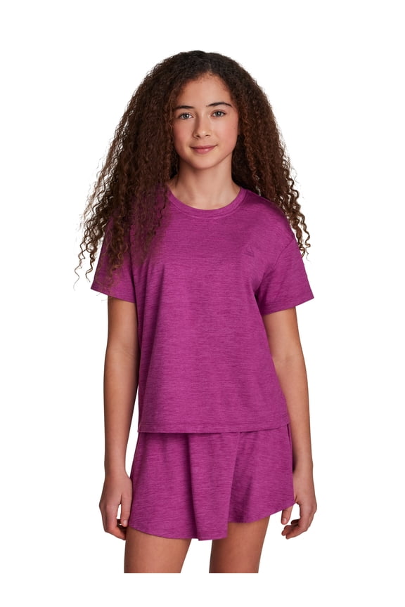 Girl's Legacy 2.0 Meet & Greet Short Sleeve Performance Top, Sizes 4-18