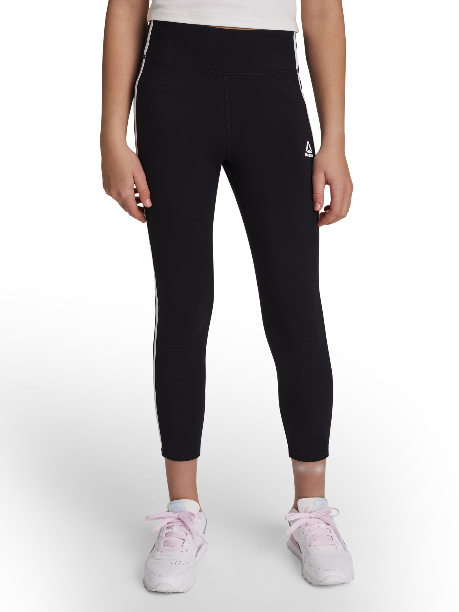 Reebok Girl's Performance Printed Cascade Leggings, Sizes 4-18